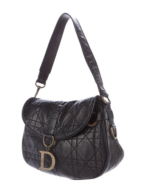 christian dior leather shoulder handbags.